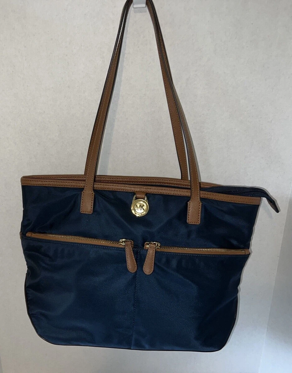 Michael Kors Kempton Nylon Small Tote in Blue