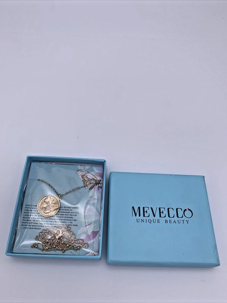 Mevecco Gold Dainty Butterfly Necklace eBay