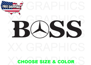 Mercedes-Benz-logo-boss-sticker-Racing-vinyl-decal-emblem-logo-C55-E55-CLS63