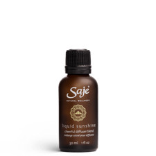 Saje Liquid Sunshine Diffuser Blend Lively Joyful Essential Oils 30ml NEW