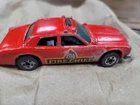 1977 Hot Wheels #5 Fire Chief Car * Vintage Red Hong Kong