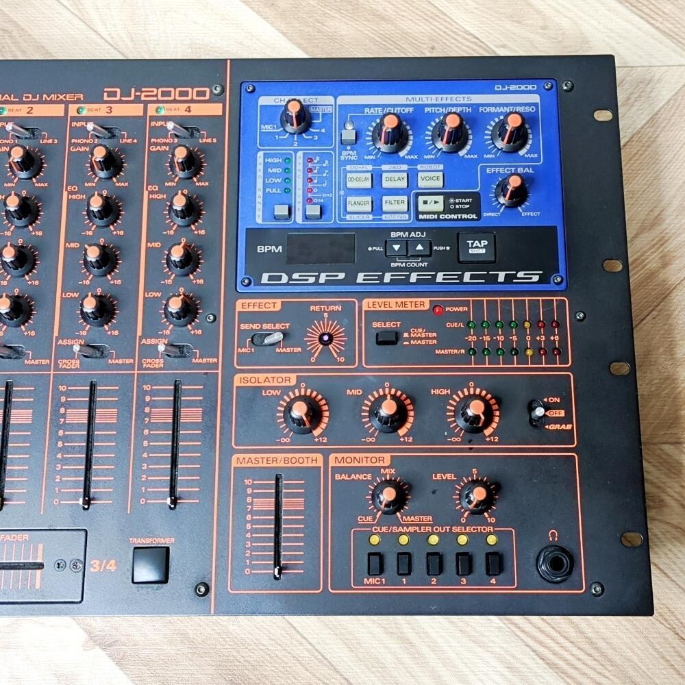 ROLAND DJ2000 ミキサー 名機　ジャンク品 ROLAND DJ2000 ミキサー 名機 ジャンク品 ROLAND DJ2000
