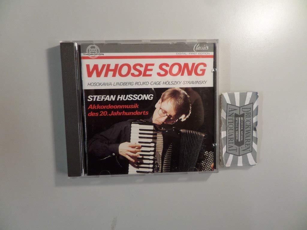 Magnus Lindberg Whose Song: Accordian Music of the 20th Century (CD)