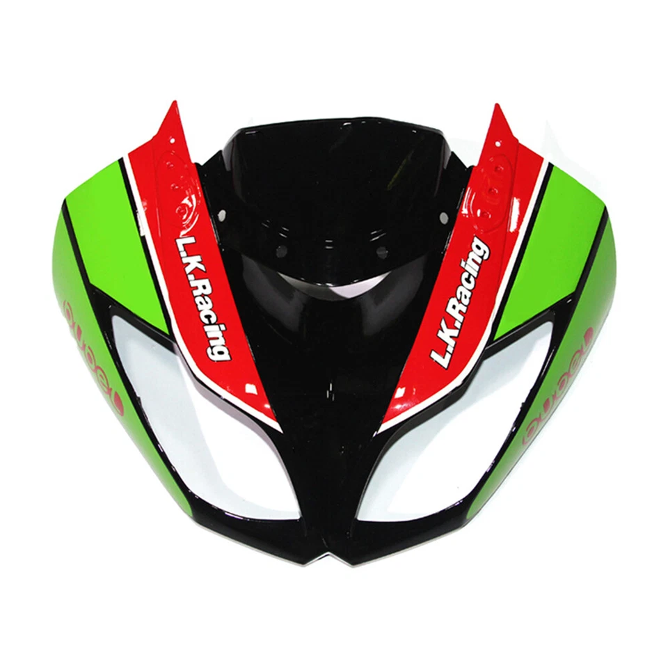 Kit de carenado ABS para Kawasaki Ninja ZX-6R 2009 2010 201 2012 carrocería negro rojo Foto 2 de 4
