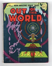 1957 CHARLTON MYSTERIES OF UNEXPLORED WORLDS #2 STEVE DITKO COVER RARE KEY UK