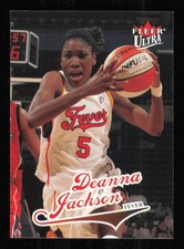 2004 Ultra WNBA #55 Deanna Jackson  Basketball FEVER NM-MT