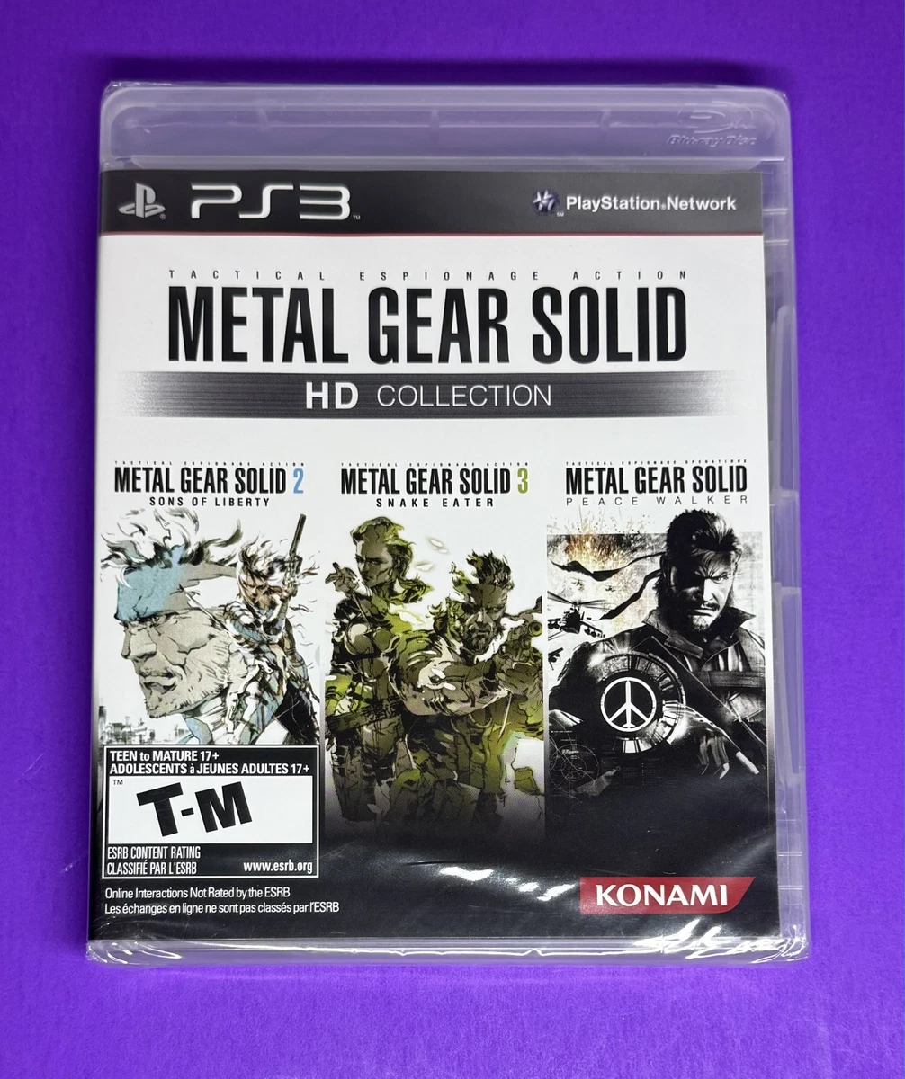 Metal Gear Solid HD Collection Sony PlayStation 3 Games for sale