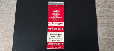 JAMESON MACHINE SUPPLY INC. (AEROQUIP CORP.) 12TH & IDAHO STS. LEWISTON IDAHO 
