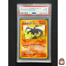 [PSA 9] Shining Charizard Pokemon Card Japanese No.006 Neo Destiny
