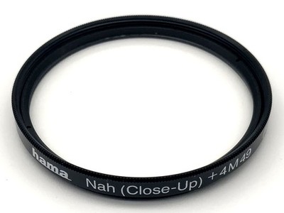 Hama Macro Linse 49mm Filter Close-Up lens Nahlinse +4 (III) Filtergewinde