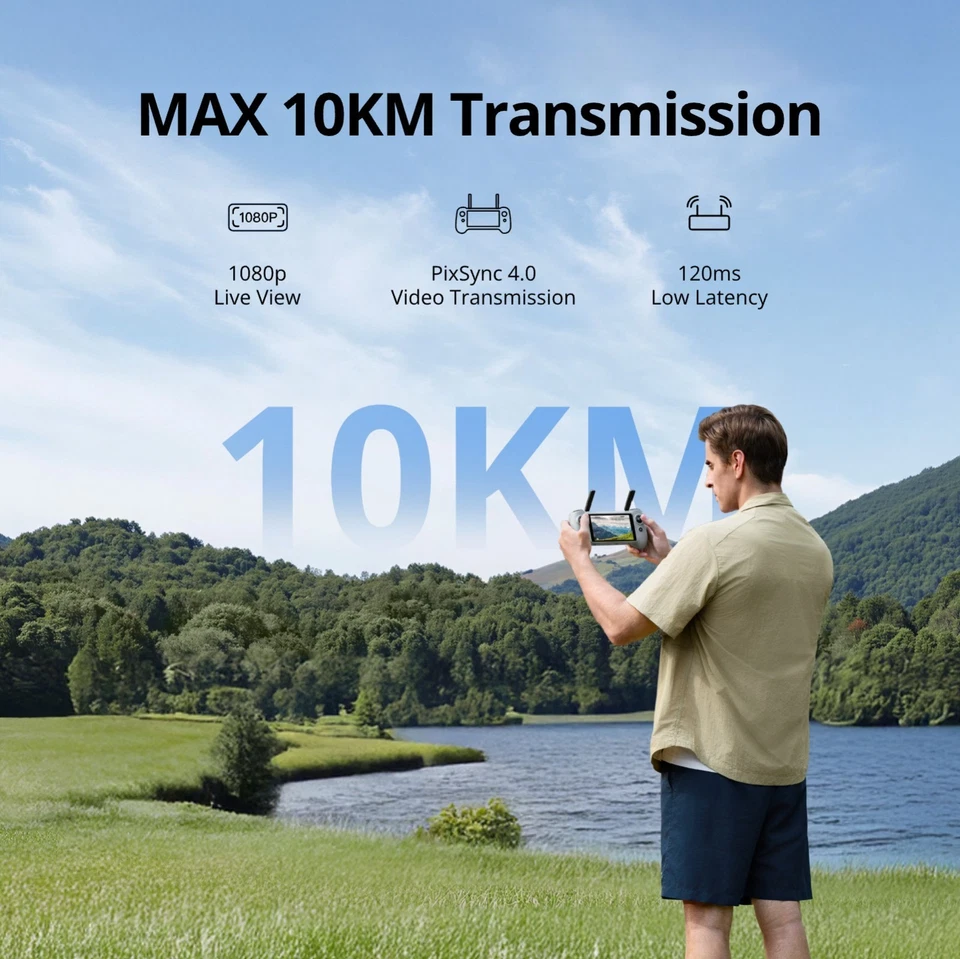 Potensic ATOM 2 Drone Kit Estándar con RC PTD 1, 4K Video 8K Cámara Fotográfica Foto 3 de 4