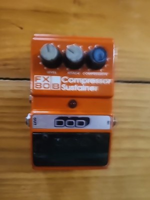 DOD FX 80 Compressor Sustainer Pedal No Battery Cover 