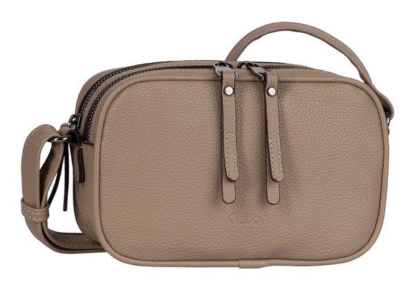 Gabor Beatriz Camera Bag UmhäNgetasche Tasche Taupe Taupe Neu-image