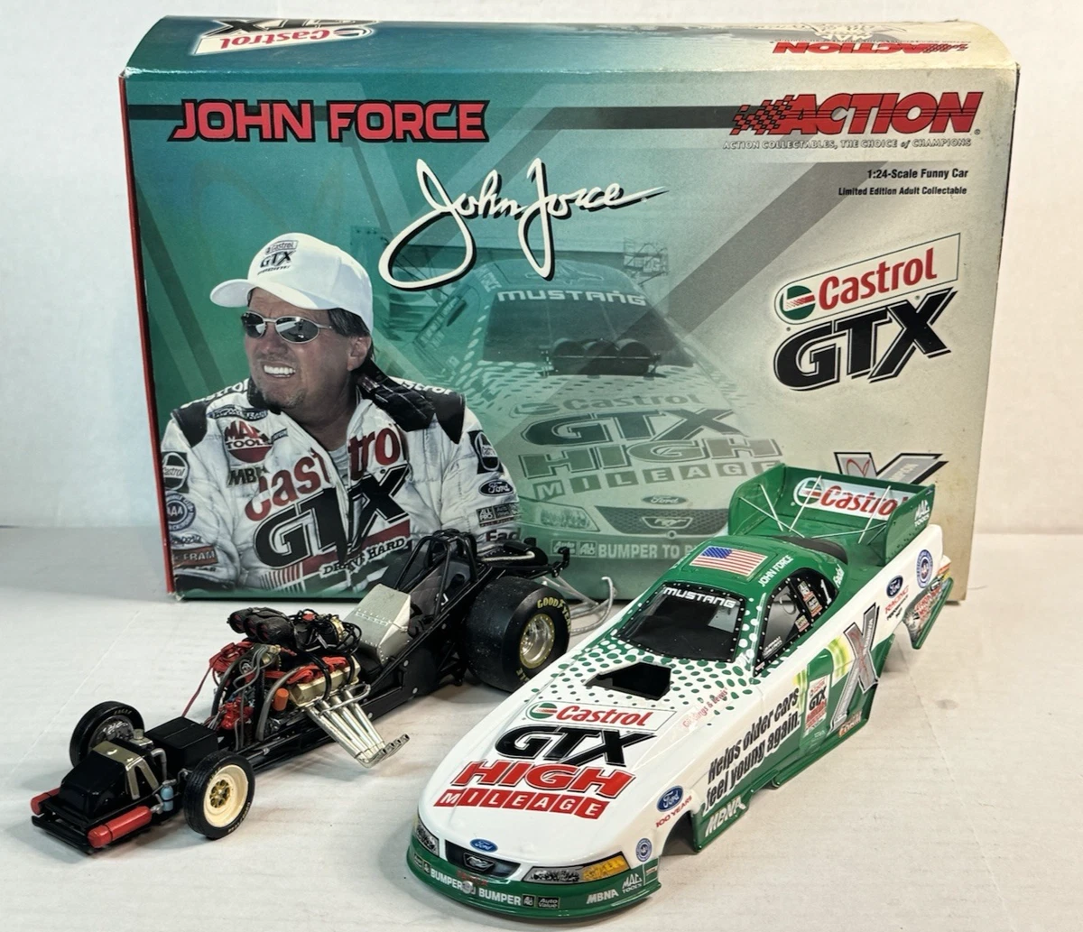 John Force Action Diecast NHRA Funny Cars for sale - eBay