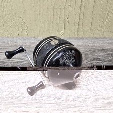 Vintage Zebco 606 Spincast Fishing Reel Black USA Made