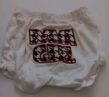 Monag University of Alabama Crimson Bloomers BAMA GIRL Diaper Cover 18-24 Months
