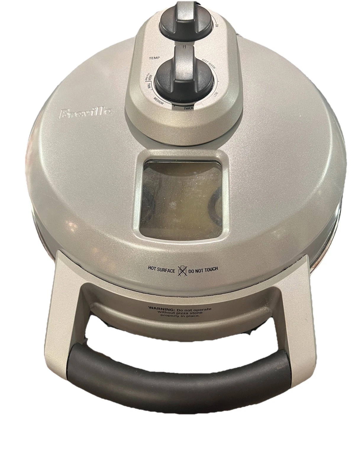 Breville BPZ600XL The Crispy Crust 12” Stone Pizza Oven Press Machine TESTED
