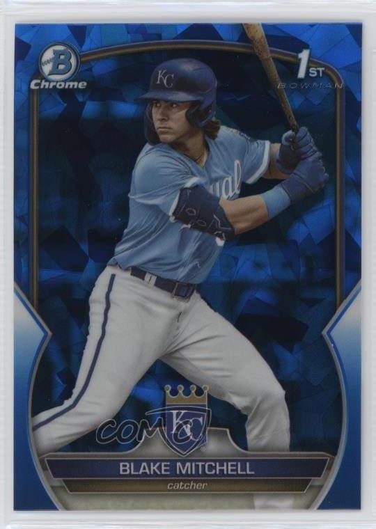 2023 Bowman Chrome Draft Sapphire Edition Blake Mitchell #BDC-133 0u1b