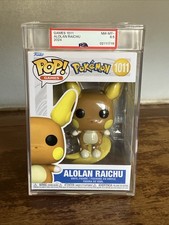 Graded Alolan Raichu Pokemon Games 1011 Funko Pop Grade PSA 8.5 NM-MINT Grading