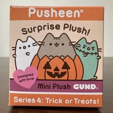 Gund Pusheen Surprise Plush Series 4 Trick or Treats Blind Halloween Sealed Bat