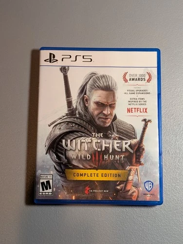 The Witcher 3 III: Wild Hunt Complete Edition (PlayStation 5 PS5) US Version