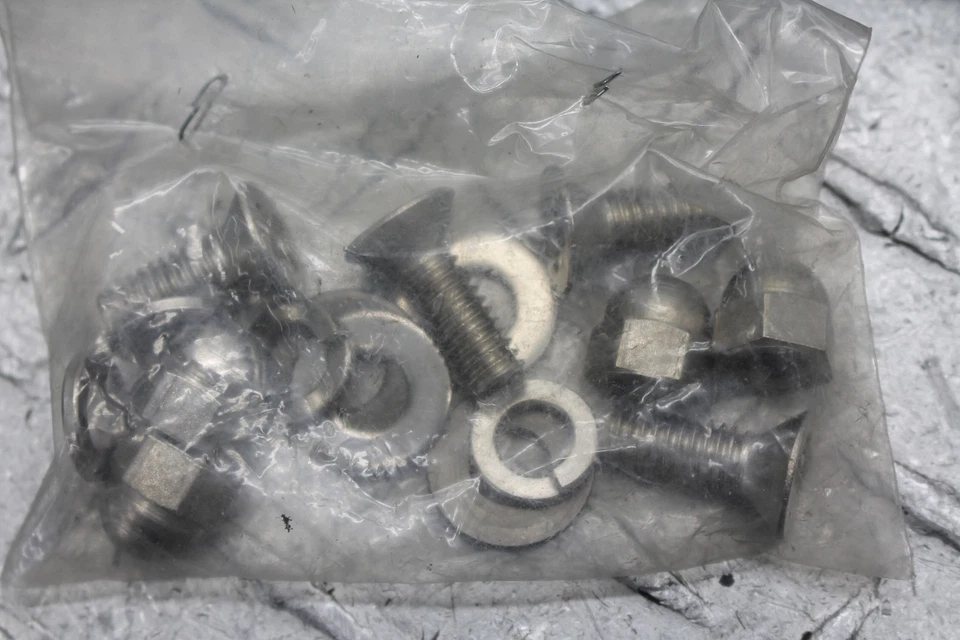 1985 YAMAHA VIRAGO 1000 XV1000 REAR LUGGAGE RACK CARRIER SIDE BRACKETS - Image 4 of 4