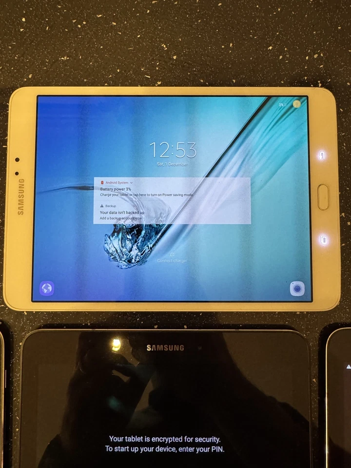 Job Lot Of Galaxy Tablets In Very Good Working Order. S2 Mini & Large Bundle - Image 3 of 4