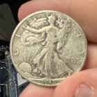 1943 Walking Liberty Half Dollar 50C Philadelphia Business Strike 90% Silver