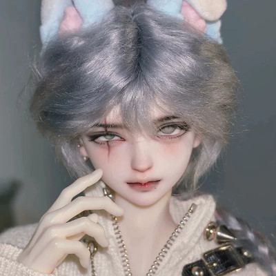 BJD 1/4 Doll Boy XiaoWangZi sp Scar Face make up + Eyes Resin Figures Toy Gifts