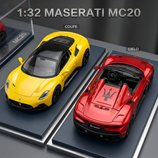 Maserati MC20 1:32 cupé y Cielo modelo a presión coche luz sonido retroceso juguete regalo