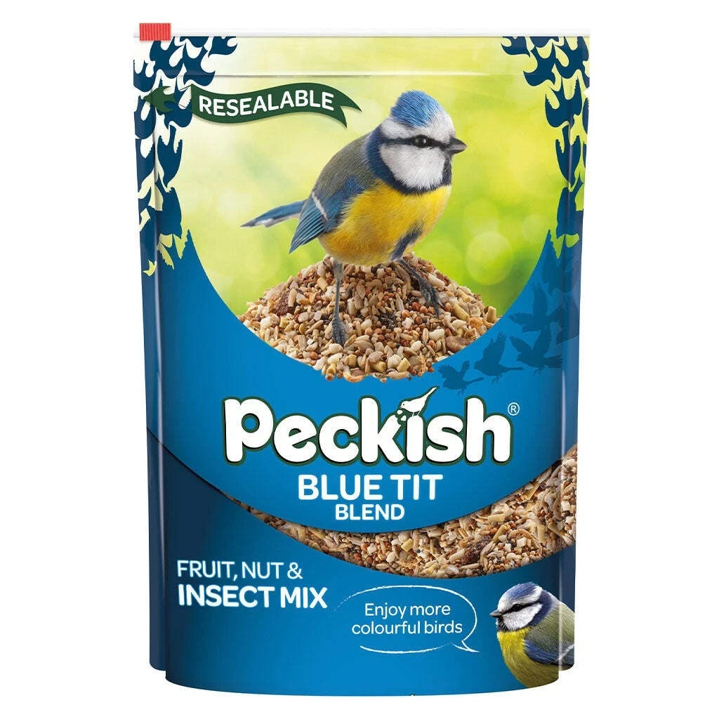 Peckish Blue Tit Bird Food 1kg Fruit Nut & Insect Mix
