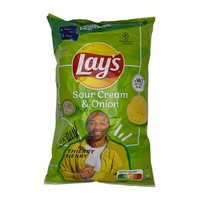Lay's Sour Cream & Onion 150G Beutel, Kartoffelchips
