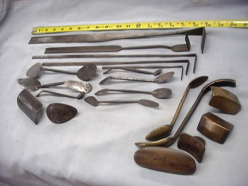20 Brass & Steel Antique WAX CLAY SCULPTING TOOLS ALL USABLE