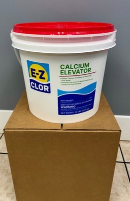 Calcium Hardness Increaser for Swimming Pools - E-Z Clor - 20LB Pail - Elevator