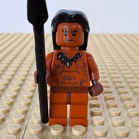 LEGO Indiana Jones, Crystal Skull: Ugha Warrior, SPEAR iaj015, 7627, TEMPLE 2008