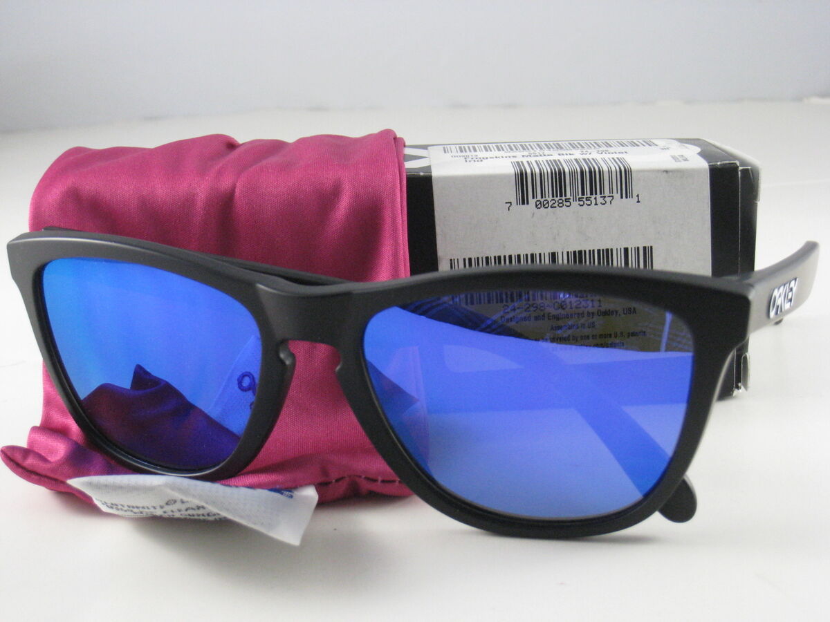 Oakley FROGSKINS Limited Edition Matte Black Violet Iridium Oakley FROGSKINS Limited Edition Matte Black Violet Iridium