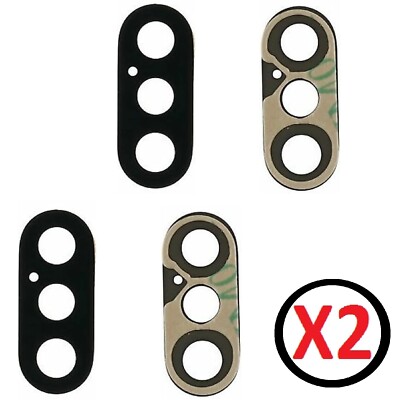 Für iPhone XS & XS Max Rück Kamera Glas Linse Ersatz X 2