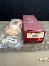Mirella Elegance Pink Pointe Shoe MS138 SIZE 6.5 3X