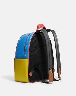 NWT COACH Court Backpack In Colorblock | eBay display picture 3