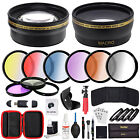 52mm Lens Accessory Kit - Includes Filter Sets, Cases, & Cleaning Kit