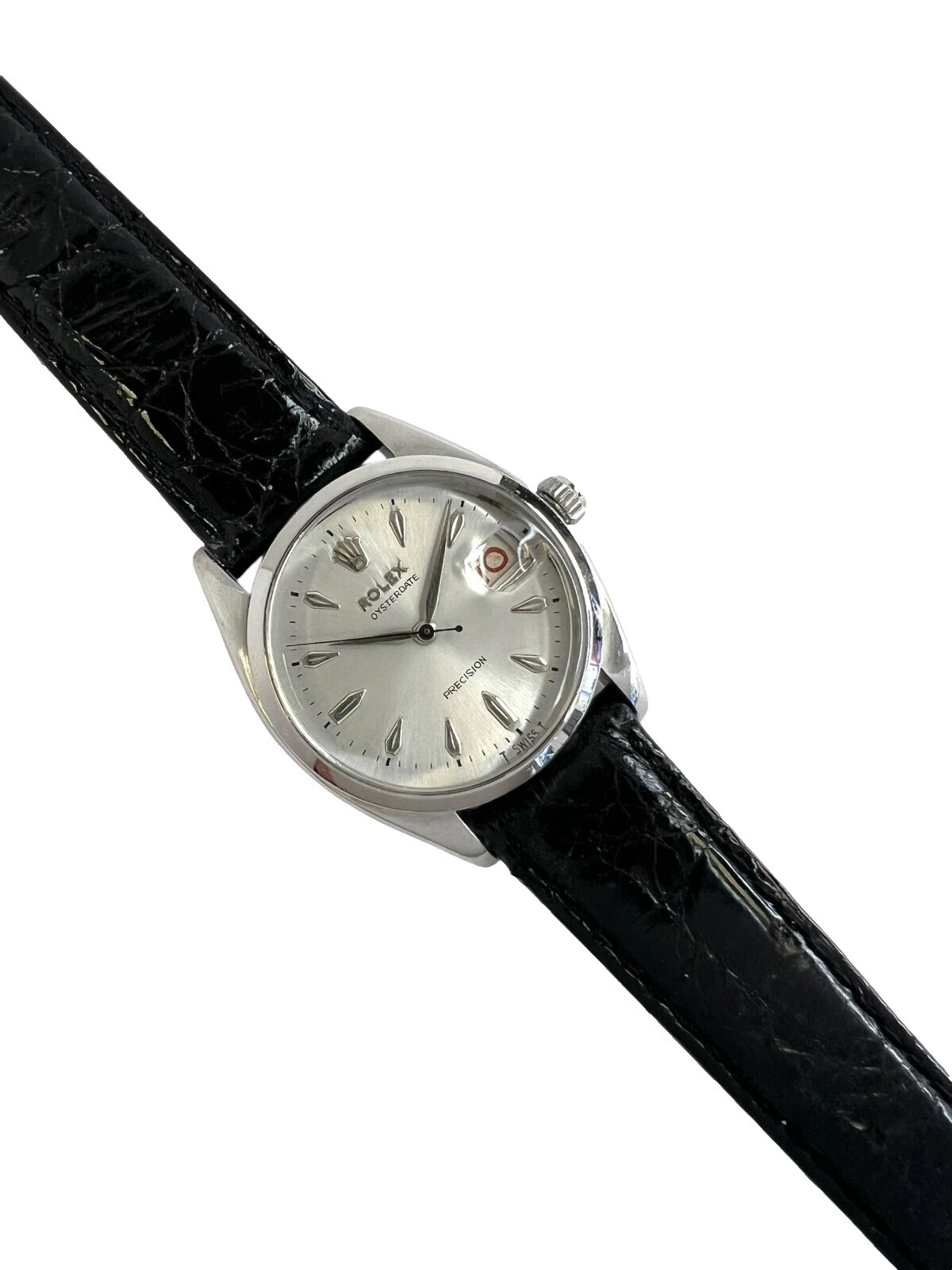 Relojes de pulsera Rolex Oysterdate de acero inoxidable