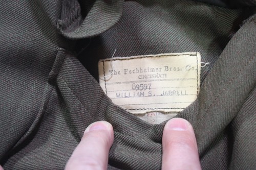 Vintage Flechheimer Gabardine Mackinaw Hunting Jacket - Union Made - Size L ? - Picture 10 of 12
