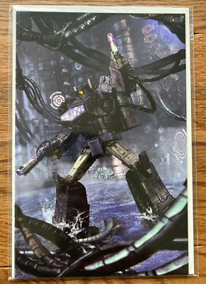 TRANSFORMERS #4 John Gallagher Virgin Variant Limited to ONLY 600 World Wide NM