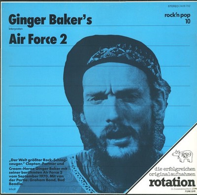 Ginger Baker's Air Force - Air Force 2 (LP, Album, RE) (Near Mint (NM or M-