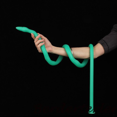 120cm Super Long Soft Silicone AnalPlug Green Buttplug Gay Lesbian Dildo Sex Toy - Picture 15 of 32