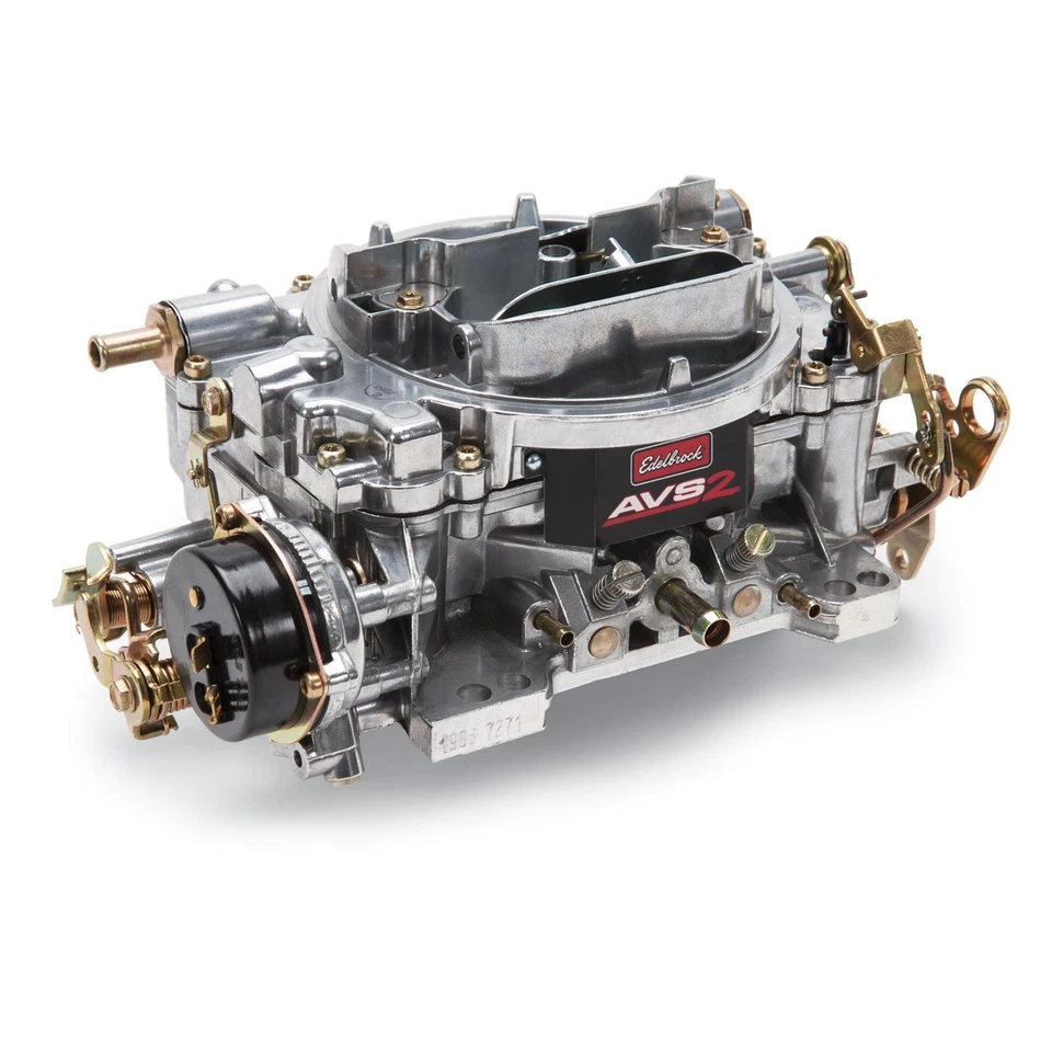 Carburador de 4 barriles Edelbrock 1906 AVS2 650 CFM, obturador eléctrico