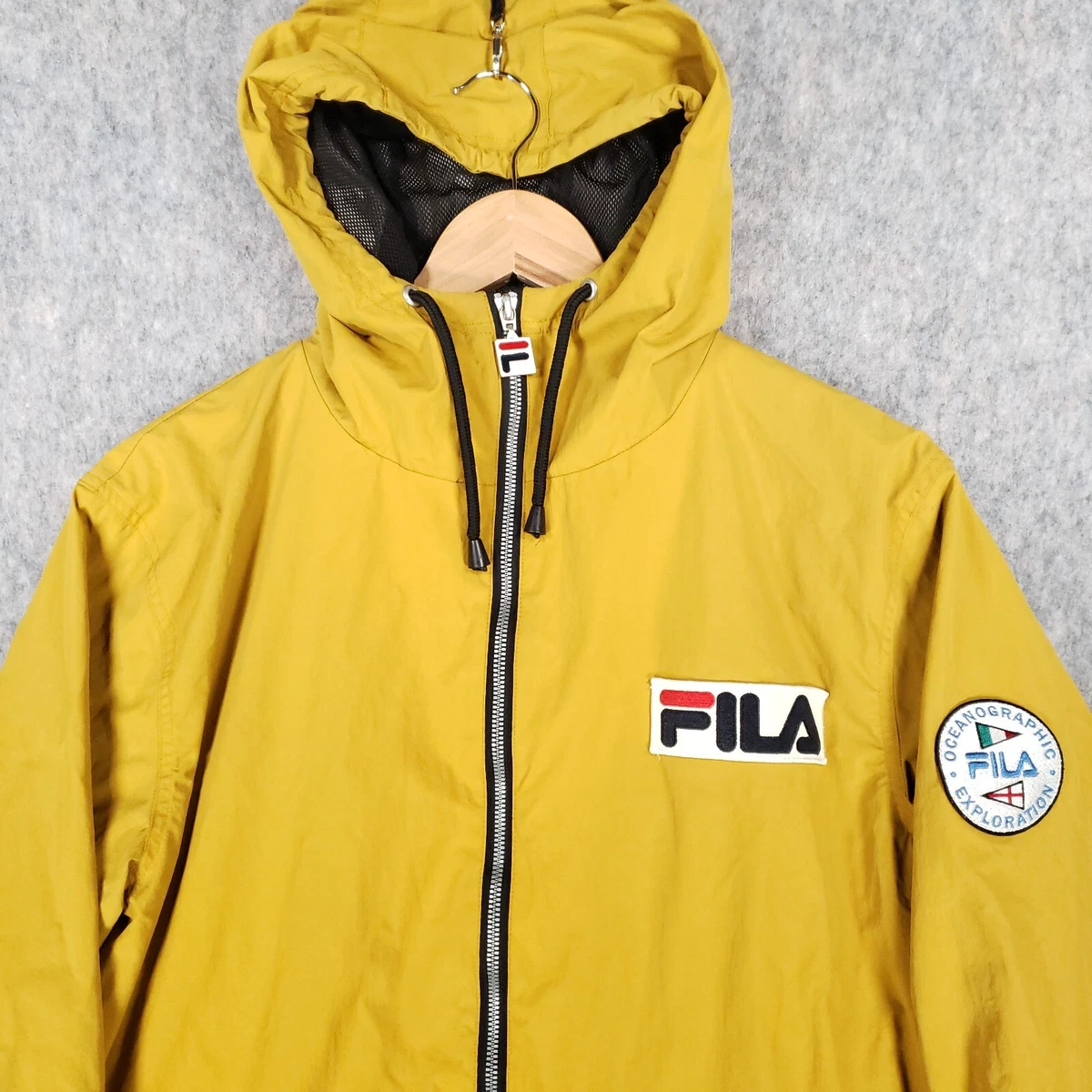 Yellow hotsell fila sweater