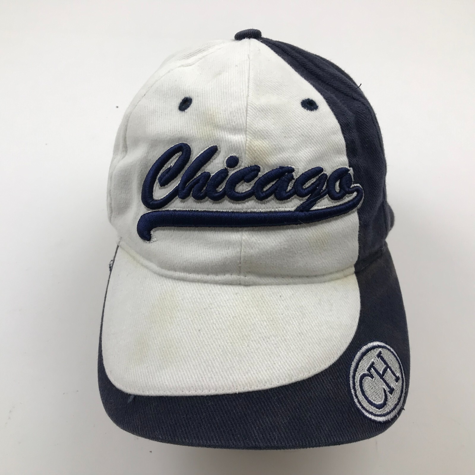Chicago Hat Cap Strapback Blue Adjustable Embroid… - image 1