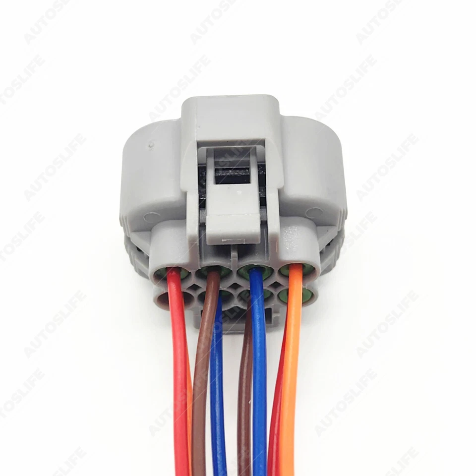 8-Way Headlight Headlamp Connector Pigtail Plug For 2014-2020 Subaru Forester - Image 3 of 4