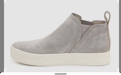 high top no lace sneakers